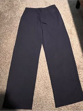 Men's Navy Wide-Leg SweatPants XL